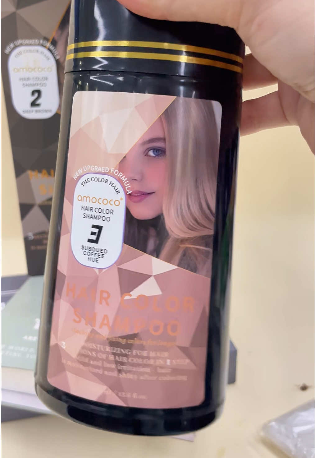 Model’s Choice Hair Dye!!!🤩#tinte #shampooandconditioner #dyedhair #hairtok #hairstyle 