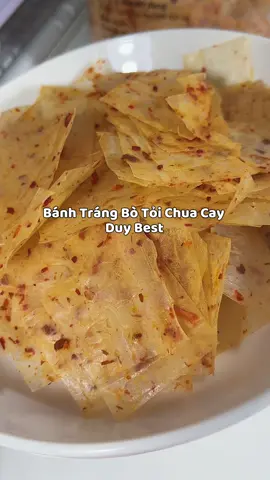 bánh tráng bò tỏi Duy Best thơm tắc lắm nha với vị chua chua ngon lắm #anvatcungpiu #banhtrang #cuocduanhasangtao #chiendichnhasangtao #sale99 
