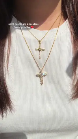 #fyp #christiantiktok #cross #christiangirl #Necklace 