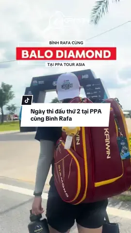 Ra sân cùng Bình Rafa chuẩn bị cho ngày thi đấu thứ 2 tại PPA. Bật mí cho cả nhà một “người bạn” đồng hành mới sắp ra mắt của nhà Kaiwin nha 🫢 #KaiwinPickleball #PPATourAsia #MBVietnamOpen2025 #TeamKaiwin #binhrafa