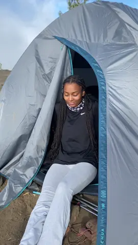 ginilah ekspresi tapi ketika baru sampai tempat camping #Rinjani #gunung #wisata