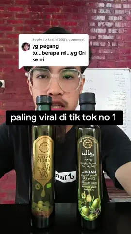 Replying to @kasih7552 #minyakzaitun #extravirginoil 