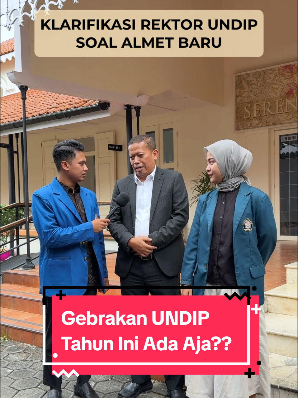Klarifikasi Rektor UNDIP, kenapa almet ganti warna??