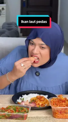 Ikan laut pedas dan mie laut pedas emang best banget buat uji nyali 🤤✨ #ayuwisya #reviewmakanan #ikanlautpedes 