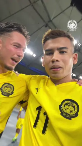 Terima kasih kepada semua 22,329 penyokong yang hadir dan juga yang menonton di rumah 🤍 Kita jumpa di Stadium Sultan Ibrahim Isnin depan! 🇲🇾🔥🐯 #FAM #HarimauMalaya 