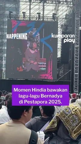 Musisi Baskara Putra alias Hindia tampil di hari pertama Pestapora 2025, Jumat (5/9). Hindia membawakan deretan lagu populer penyanyi Bernadya dari album Untungnya, Hidup Harus Terus Berjalan lho, Gais 💥 Aset: kumparan #happening #update #entertainment #svf #pestapora2025 #hindia #baskara #bernadya #musisi #konser #konserjakarta