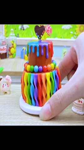 #minicakes #miniature #minicooking #foryou #minicakesrecipe 