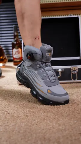 Men's safety shoes,the steel toe of the shoes can protect your feet during work #workershoes #safetyfirst #safetytips #safetyshoes #mens mid cut steel toe safety shoe