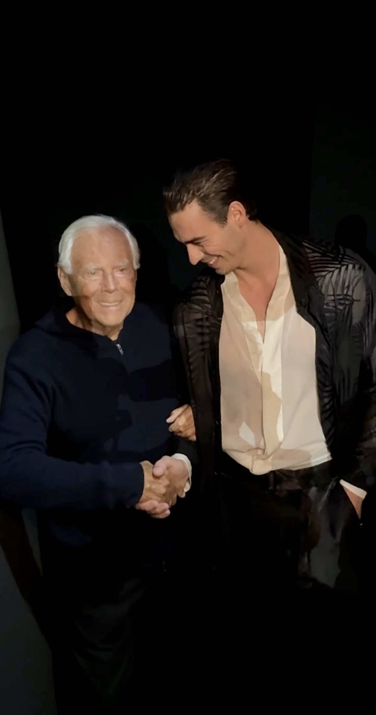 An icon of elegance and inspiration. Thank you, Giorgio Armani. Rest in peace #Armani #GiorgioArmani 