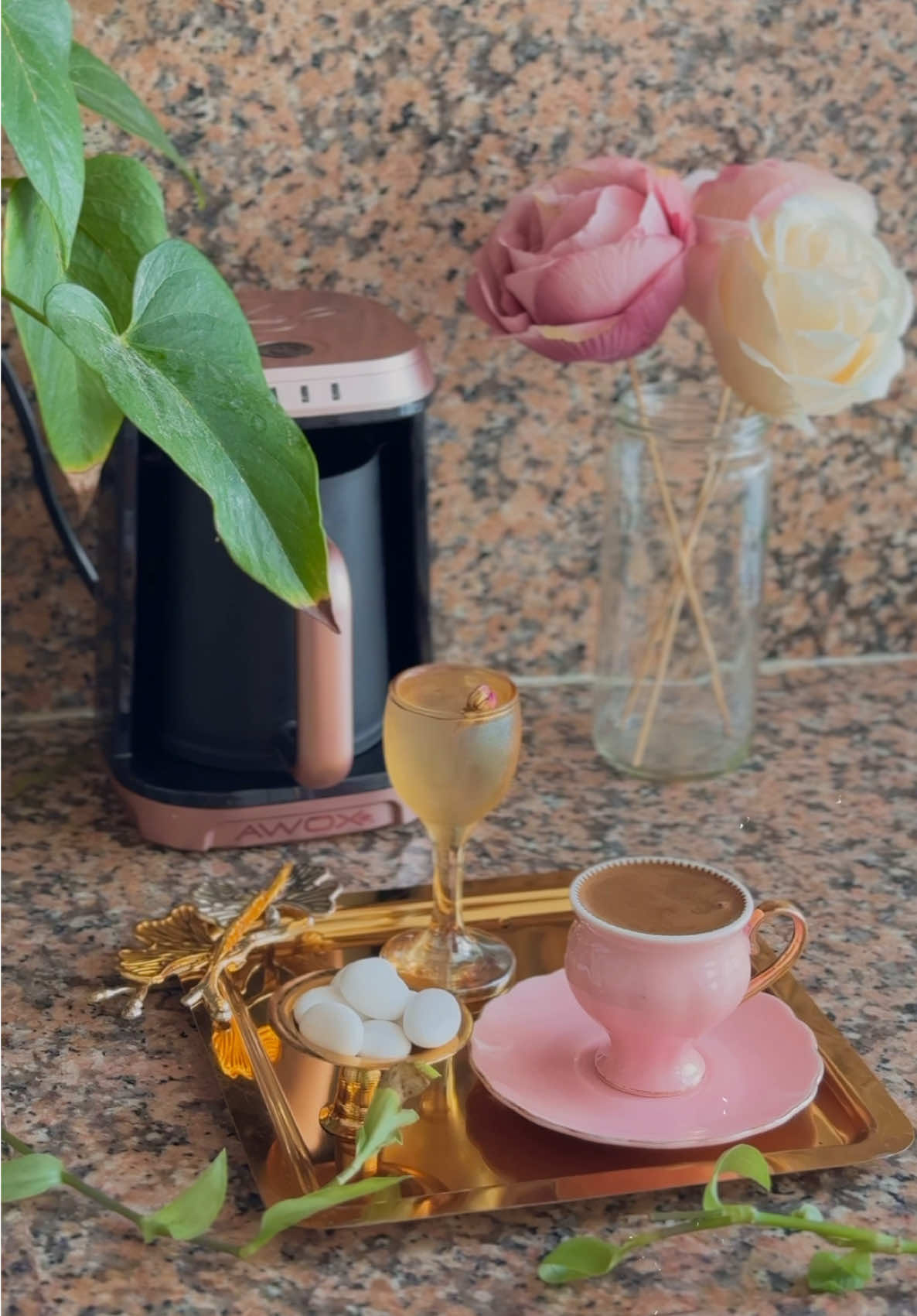 صباح الخير 🌸🎀🫧 #بدون_موسيقى_لحياه_افضل🔇  #قهوة_بدون_موسيقى  #صباح_الخير  #your_coffee  #قهوتي 