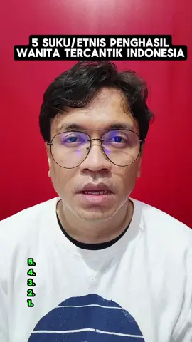 Suku dan etnis Tercantik di Indonesia