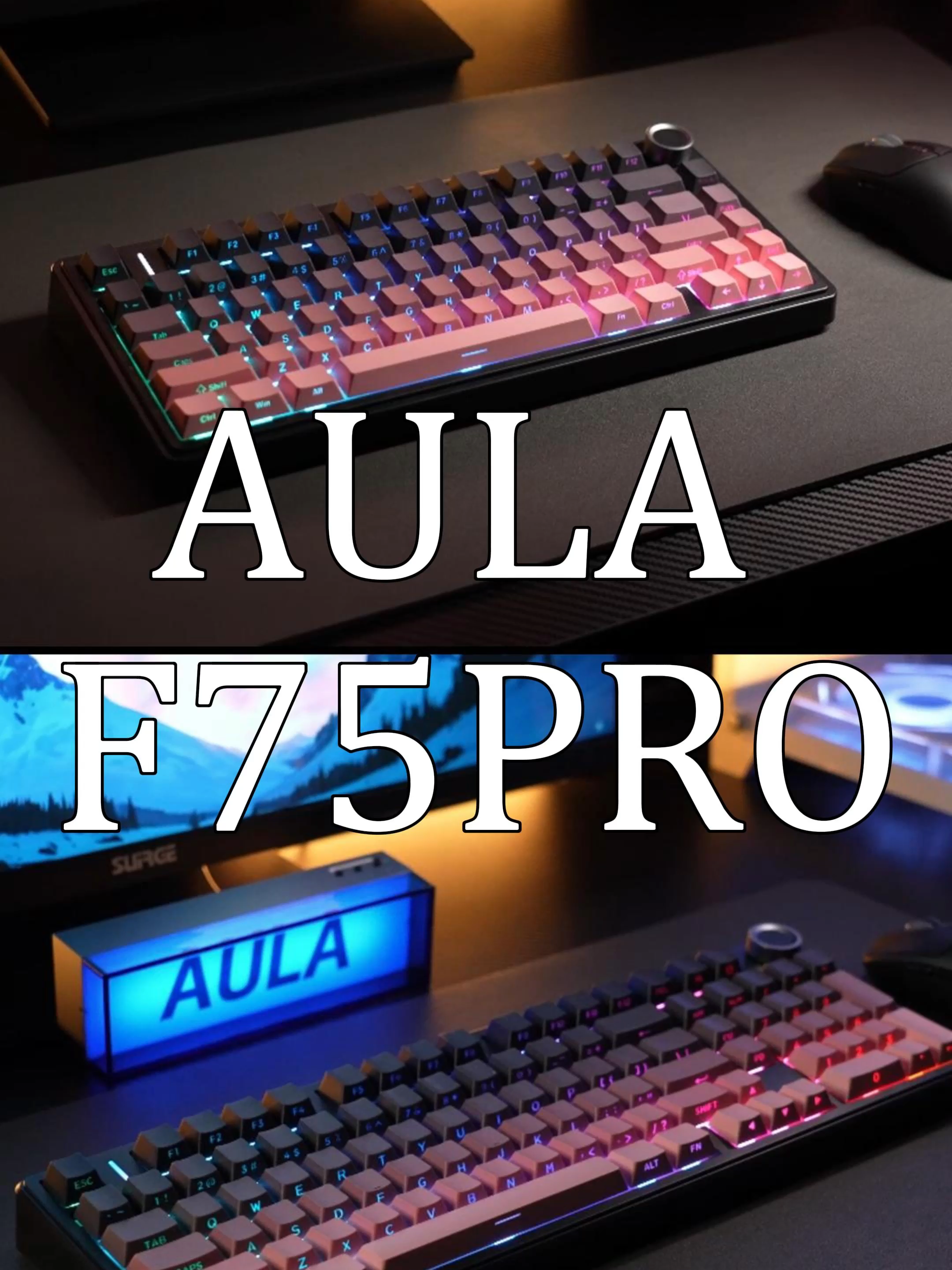 ✨ Style battle: F99PRO VS F75PRO!#aula ##gamekeyboard #f99prokeyboard #f75pro #tiktokshopmademebuyit #must-have #foryou #aulakeyboard #fyp #mechanicalkeyboard #GamingSetup #pcgaming #gaminggear #techreview #setupinspo #videoware #hashtag #TikTokShopLaborDaySale #gaingkerboardforgirls