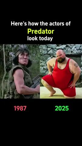 Here’s how the actors of Predator look today.#predator #celebrities #tiktok #fypage #thenandnow    