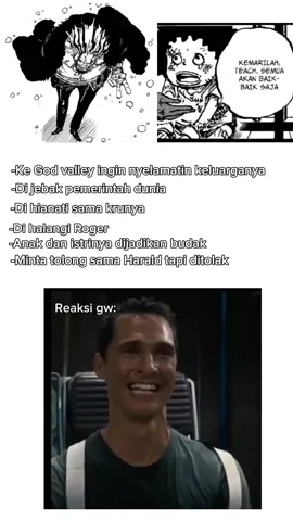 Kecewa gw sama Roger ke God valley cuma ngincar fefek #onepiece #onepiecemanga #rocksdxebec #sad 