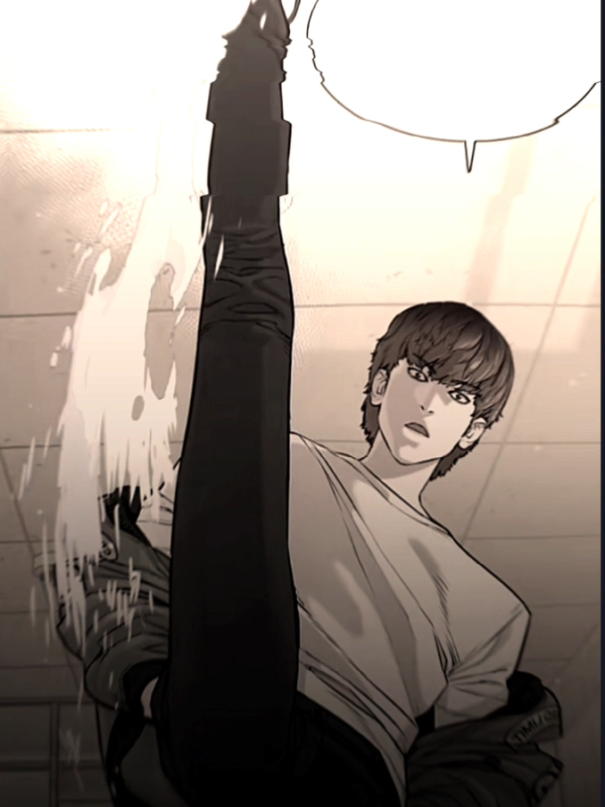 axe kick #lookism #howtofight #webtoon #manhwa #fyp 