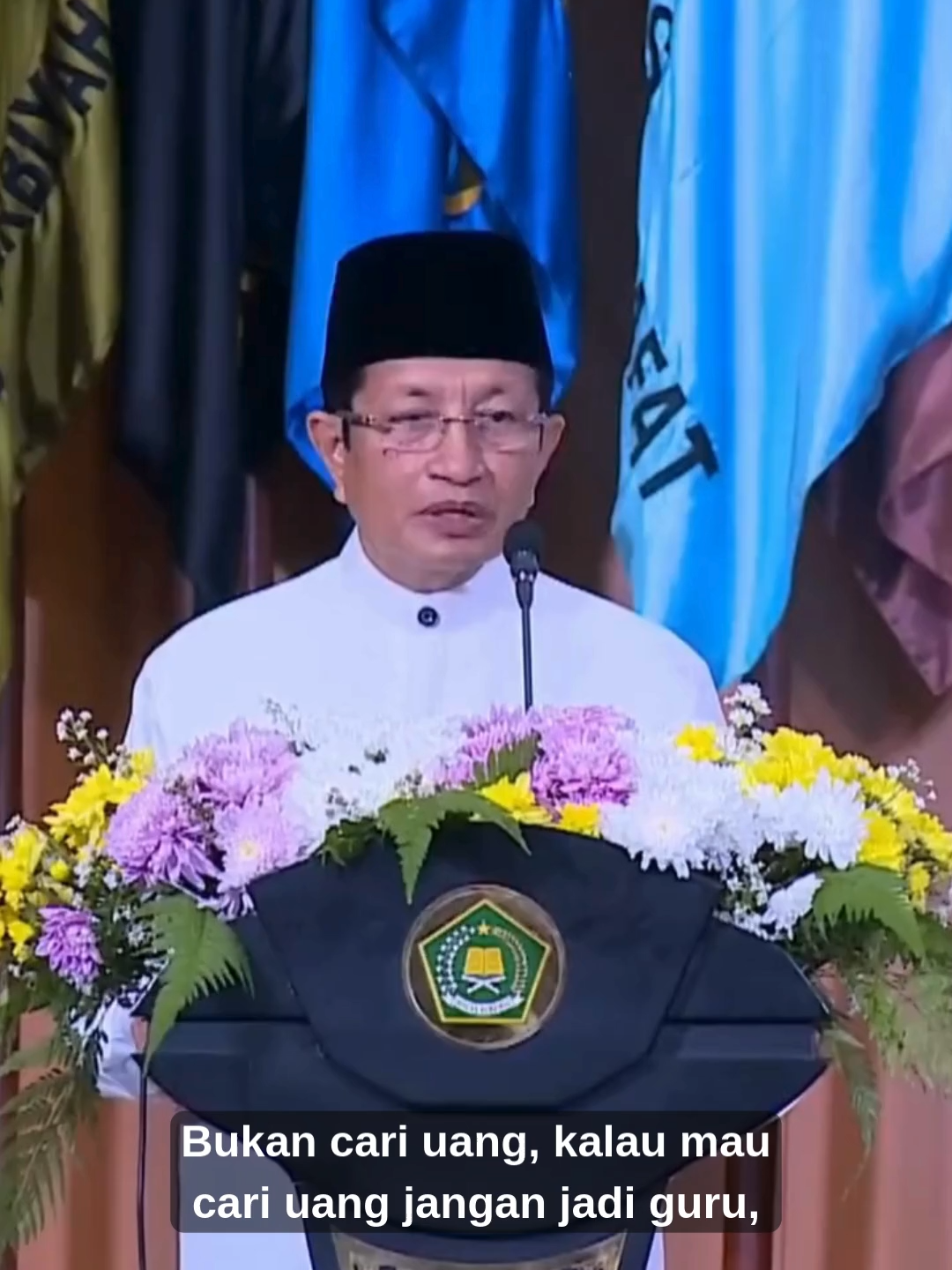 Menteri Agama (Menag) Nasaruddin Umar menegaskan 