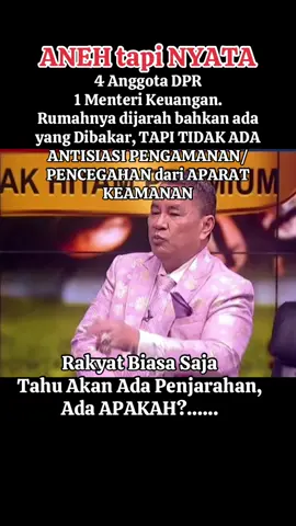 #keanehantragedipenjarahan #4anggotadpr #1menterikeuangan #tidakadapencegahan #fyppppppppppppppppppppppp 