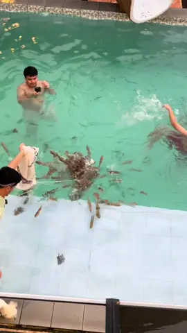 Last to leave sa swimming pool wins 100k nood na sa yt❤️‍🔥