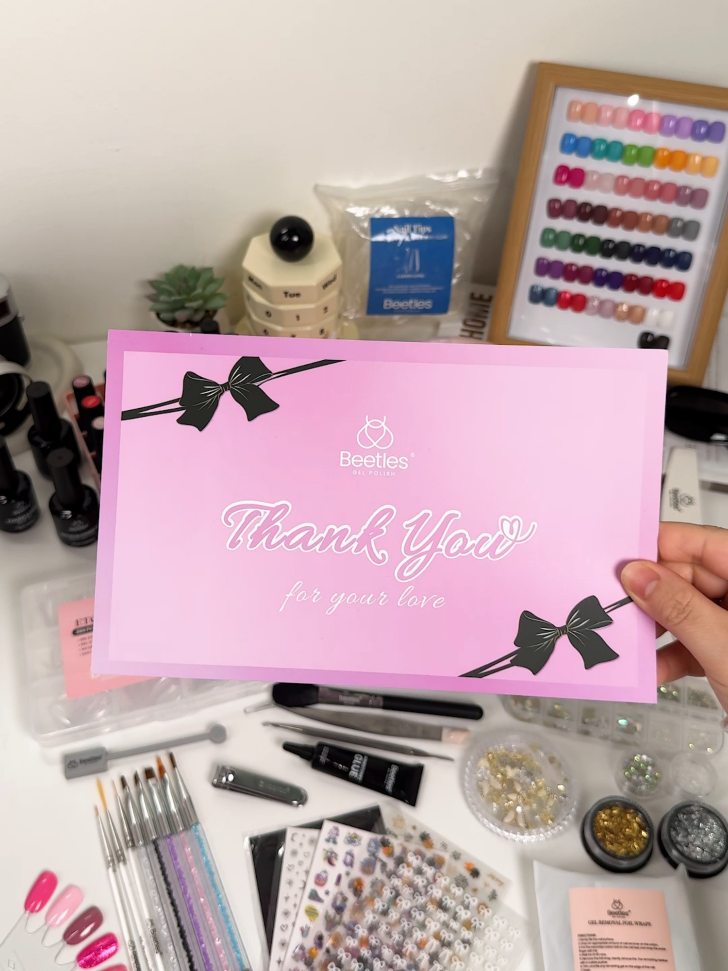 One kit to rule them all! 👑 This is the ONLY nail set you need. Everything’s included! 😍  ✨Using Beetles 36 Colors Wild Gleam Gel Nail Polish Kit #beetlesgelpolish #FallFreshness #beetlesnailnook #nailart #nails #prettynails #fyp #nailsoftiktok #tiktokmademebuyit #tiktokshopfinds #shopvideocarnival #autumnnails #unboxing #asmr