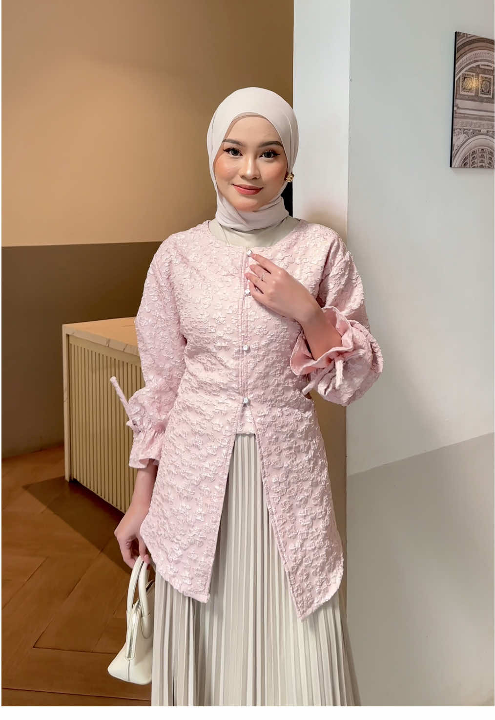 Zerrin blouse flowers 2 dusty rose😍💗