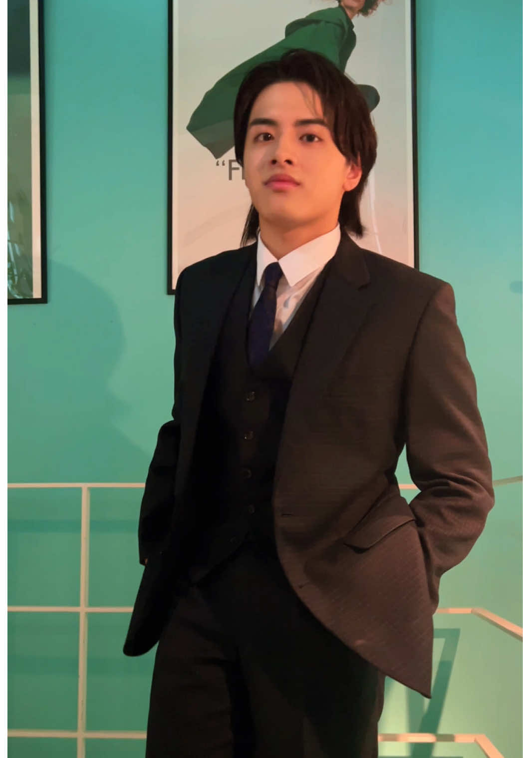 実は、ビジュアル撮影でも回ってました😂 #また桜の国で #回転界隈  #TOBE_ISSEI 