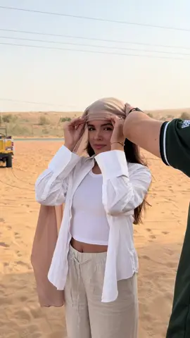 The only way to do a desert safari in Dubai 🐫  #desertsafari #platinumheritage #dubai #dubaidesert #dubaitiktok 