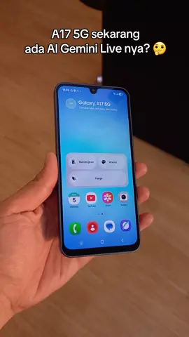 Waduh waduh hp samsung 3 jutaan udah ada AI nya loh ya 😁 Yuk dapatkan A17 5G sekarang juga, hanya di Samsung Store Dhoho Plaza Kediri 🤗
