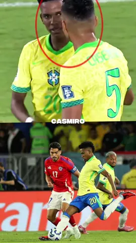 Casemiro fait peur à Estêvão sur le terrain hier après son but… Estêvão terrifié, la raison va vous choquer ! 😱🔥