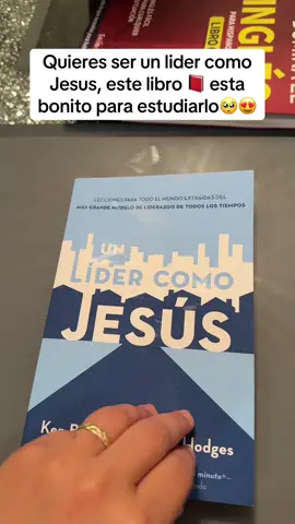 Esta muy bonito su lectura🥺😍 #kenblanchard #unlidercomojesus #tiktokshop #enviosatodousa🇺🇸📦✈📫✅ #publicidad 