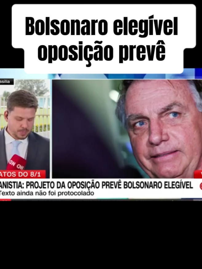 Oposição prevê Bolsonaro elegível  #jairbolsonaro #julgamento #eleicoes #fyp #fyp 