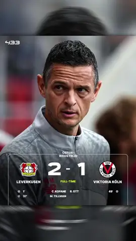 FT:Bayer Leverkusen vs Viktoria Koln (2-1), Akhirnya Ini Club bisa merasakan kemenangan lagi👀🔥#bayerleverkusen #viktoriakoln #footballedit #foryoupage #fypppppp 