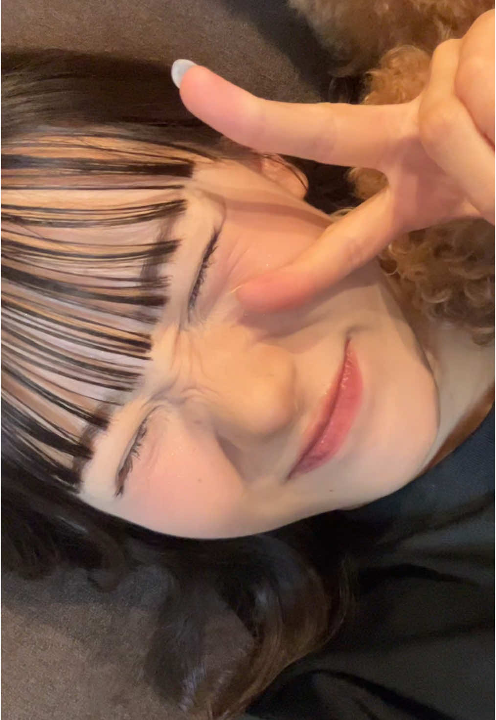 パッツンにした✩
