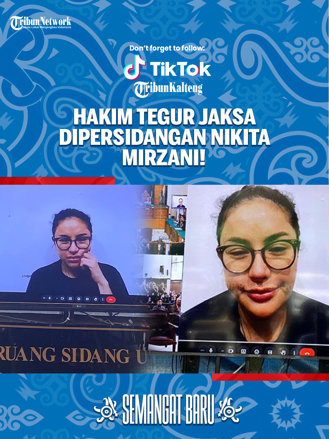 Nikita Mirzani diketahui menghadiri sidang secara daring yang digelar di Pengadilan Negeri Jakara Selatan, Kamis (4/9). Nikita dalam sidang tersebut tampak lesu dan pucat. Dikabarkan Nikita sedang mengalami sakit gigi kala itu. Mendapati kondisi Nikita yang terlihat pucat, hakim mempertanyakan kondisinya tersebut. #fyp #nikitamirzani #rezagladys #sidangnikitamirzani
