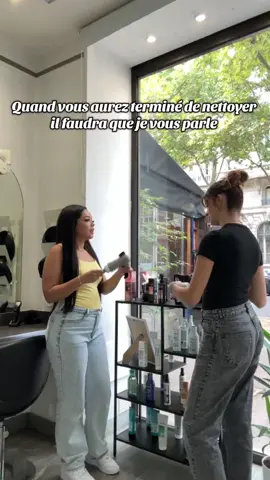 Vous pensez qu’elles ont hâte de la discussion ? 🤓  📍Mscoiffure  66 boulevard Diderot 75012 Paris  #coiffeuse #apprenti #humourcoiffeur #pourtoi #fyp 