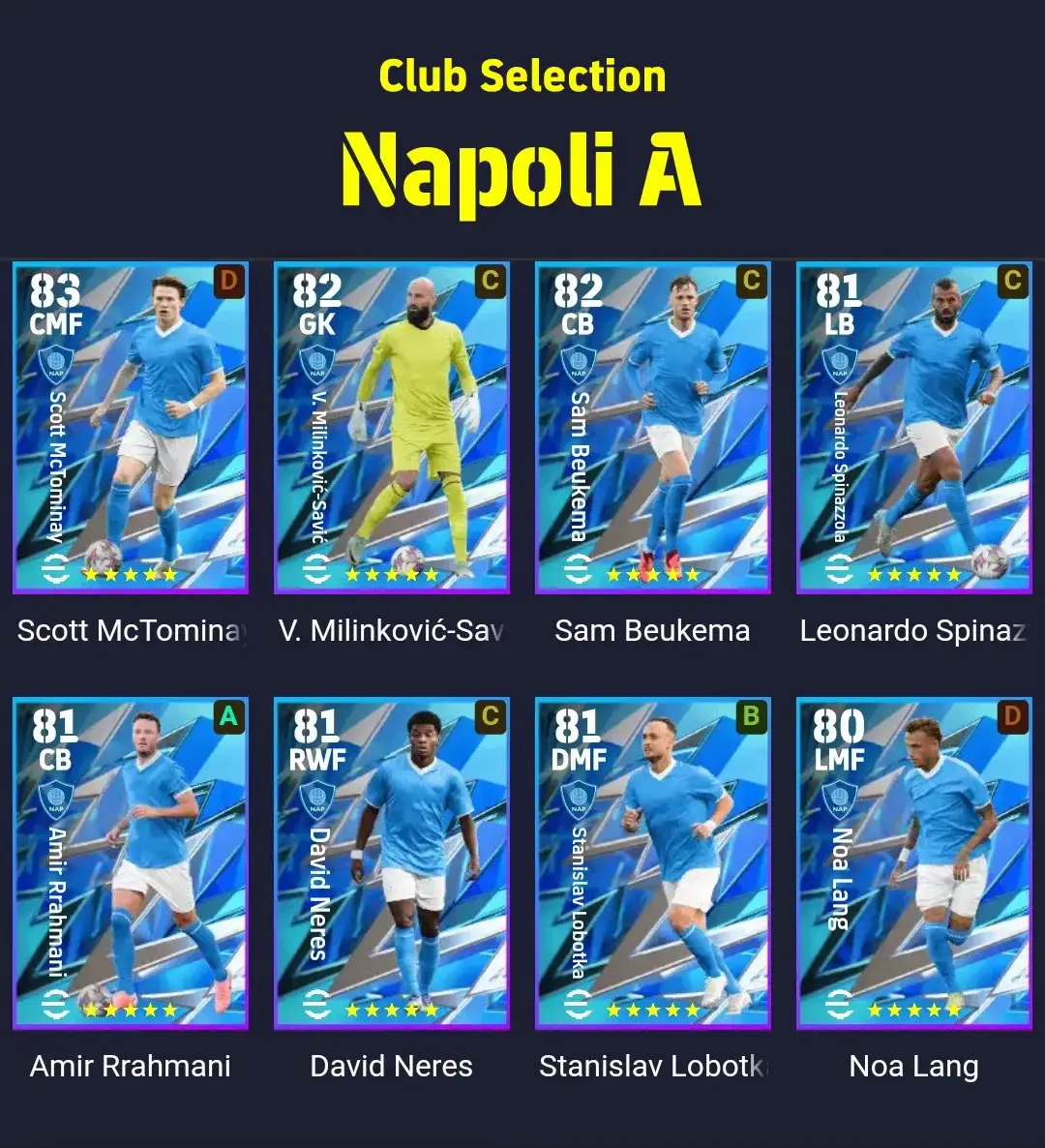 Yang bakal hadir hari senin, 8-9-2025 1. [ Prediksi ] ada pemain klub Napoli A yang bakal hadir? 2. kenapa orang lain pada hoki sedangkan ini no 2 dari bawah kenapa ga sekalian dapet yang terakhir😭 3. epic Italian League Guardians gacor semua sih stat nya? yang perlu cb, rb, gk gas borong🥶 • 📷 terakhir dari noname.efootball #tiktok #efootball #efootballmobile #fyp #creatorsearchinsights 