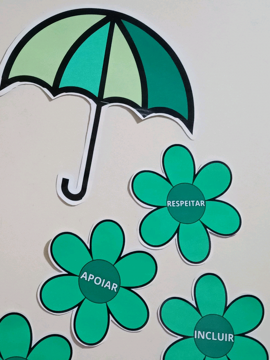 💚 Ensinar valores como respeito e empatia é essencial! Com o Painel Setembro Verde, seus alunos vão refletir de forma criativa sobre inclusão. #SetembroVerde #InclusãoSocial #EducaçãoTransforma #Respeito #MaterialParaProfessores