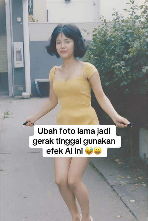 Ubah foto jadi gerak dengan efek AI image alive guys 😅😁 #effecthouse #blankoners #fypシ #fyp 