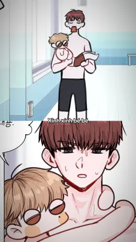 Cọc cằn với cả thế giới, dịu dàng với chỉ mình anh🤞🤞🤞 #미친놈스플래시 #bomtoon #bl #manhwareccomendation 