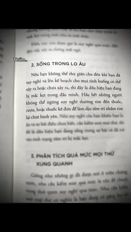 Sống trong lo âu..#tiktokshop #viral #xuhuongtiktok #stoppverthinking #pheoverthinking 