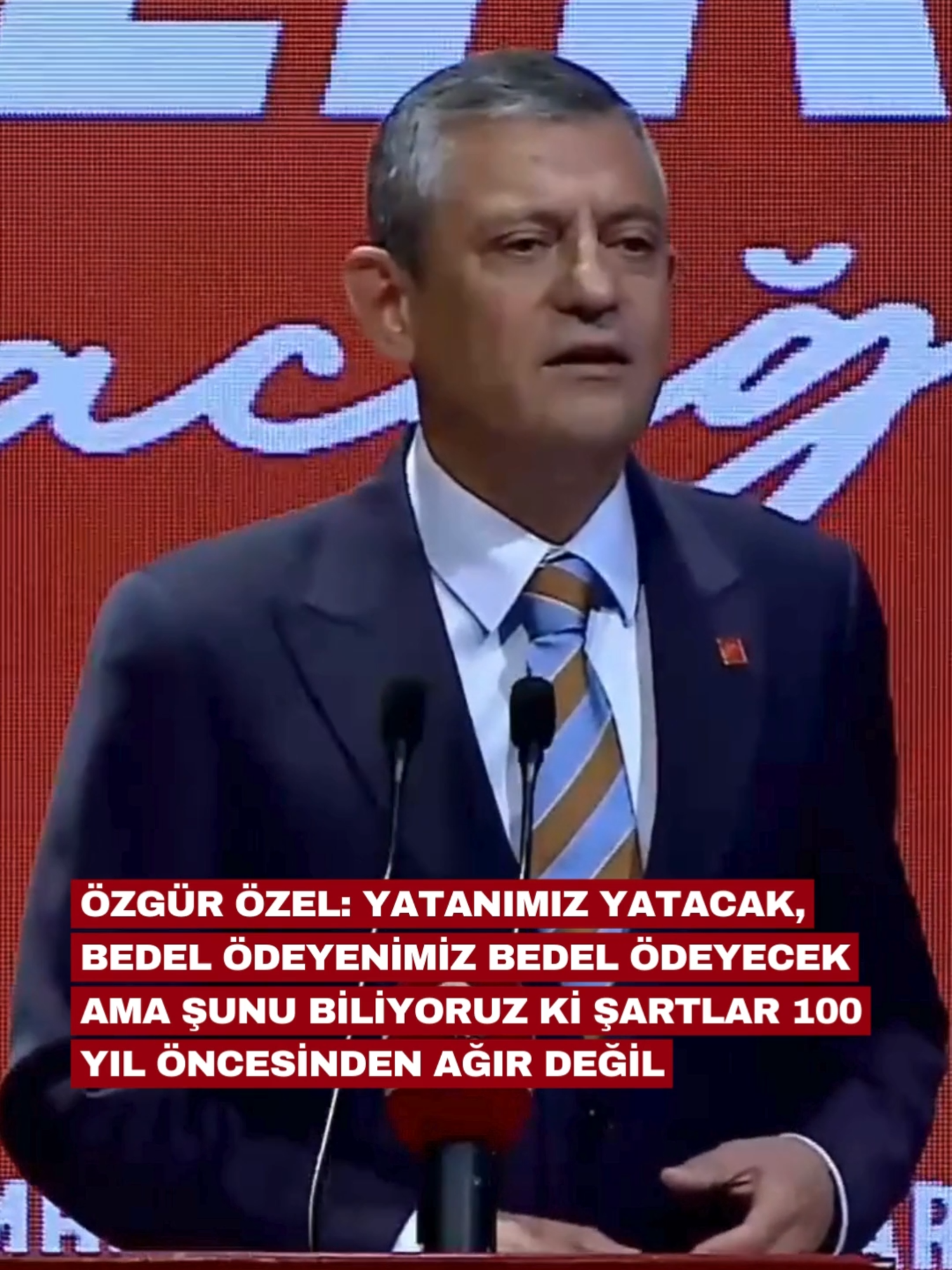 CHP Genel Başkanı Özgür Özel, CHP Program Çalıştayı'nda 