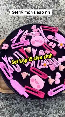 Set 19 kẹp tóc siêu xinh là món quà vô cùng ý nghĩa . #xuhướng #phukienduonglyshop #keptocxinh #setkeptocxinh #xuhuongtiktokvietnam 
