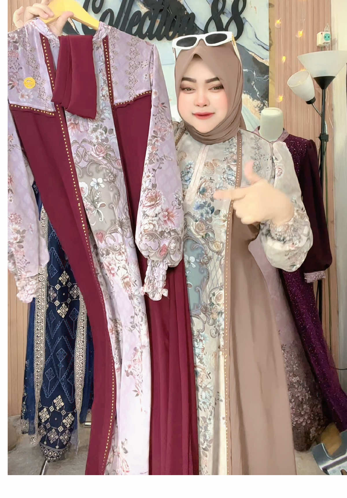 gamis kondagan #gamiskekinian #gamismewah #jualanonline 