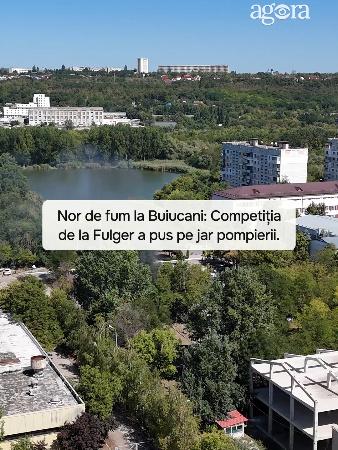 Un nor de fum a fost observat în sectorul Buiucani al capitalei. Potrivit imaginilor surprinse de AGORA, pompierii au intervenit la fața locului, în toiul exercițiilor desfășurate de BPDS „Fulger”. „Arderea este controlată în cadrul aplicațiilor tactice”, au precizat IGSU. #agoramedia #agoramd #AGORA #știriagora