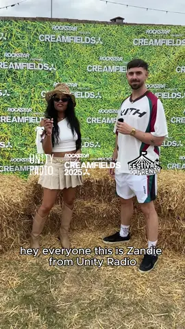 @Creamfields Official 2025 was epic🎉 @ZandieLena linked up with @Patrick Topping ahead of his set, they spoke about his path into dance music & much more🙌 Let us know your favourite moments in the comments if you were there and keep your eyes out to catch up on what you missed if not👀 #creamfields #unityradio  #festivalfrenzy #realsoundofthecity