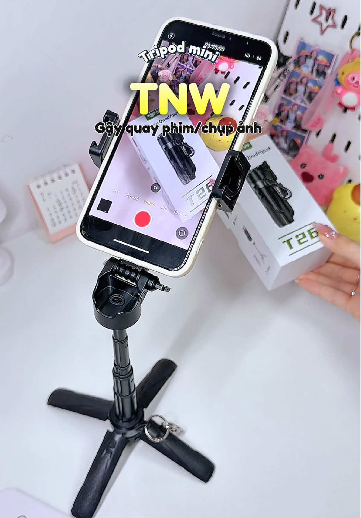 ✨Tripod mini chân ái của mí bà unbox 💕🌷#unbox #fyp #trending #tripod #tnw 