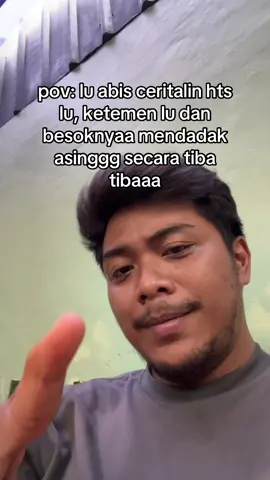 kasian dehhh mendadak asing