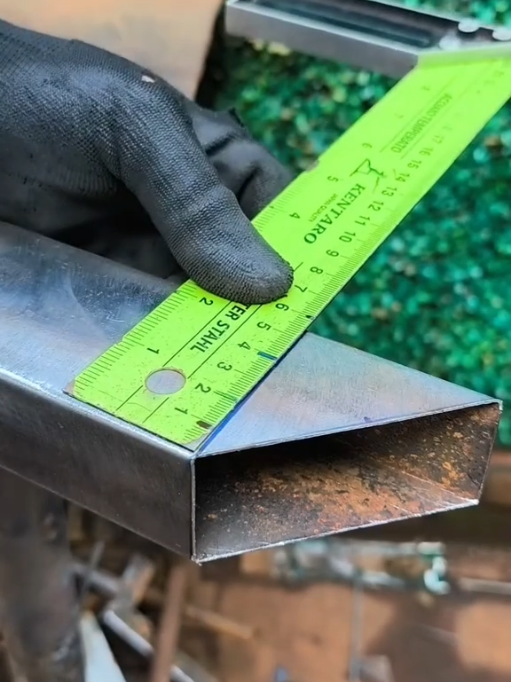 Simple Curttting Trick. #welding #metalwork #cuttingskills #tipsandtricks 