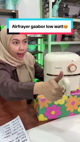 Airfrayer gaabor 2L penggorengan tanpa minyak🔥😱super ambyarrr😍😍buruan co sekarang🔥😍#ischaindyofc #ischasargita #indytiaras #fyp #airfrayer 