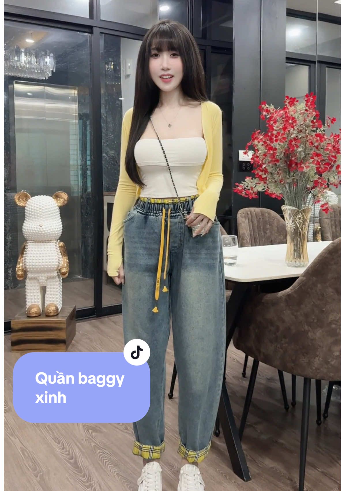 Em quần hothit đẹp quá đi #quanbaggy #quanbaggynu #quanbigsize #quannu #quanjean 