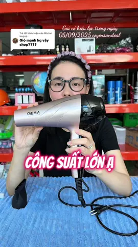 Trả lời @Michel Huỳnh Mấy sấy tóc công suất 3000W có 2 mức gió và 3 mức nhiệt ạ #maysaytoc #maysaytocmini #thu6extra #muataitoktokshop #antamvuisam 